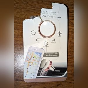 NEW Magnetic Air Vent Clip Rose Gold
